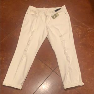 Skinny Boyfriend Crop Jeans